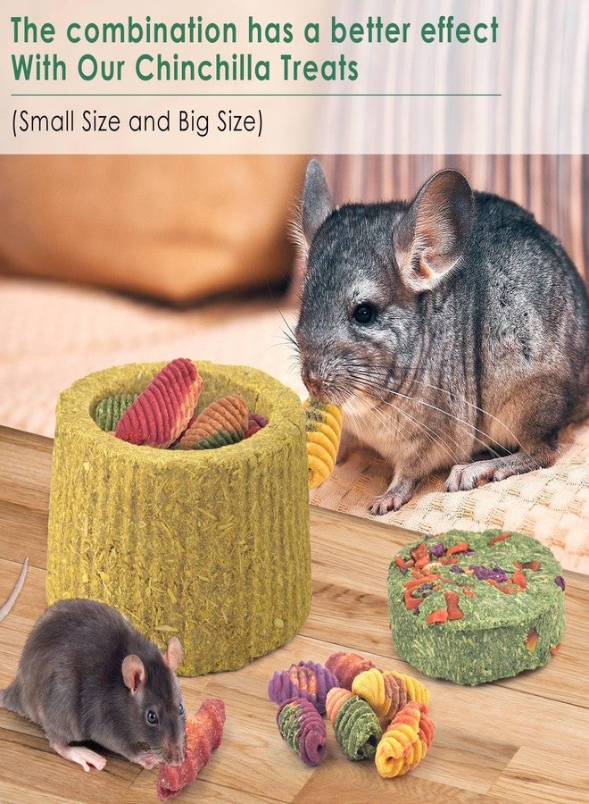 ERKOON 100% Edible Premium Timothy Hay Chew A Bowl for Rabbits, Chinchilla Treats, Chew Toys for Teeth Guinea Pigs and Mice (Pumpkin) - Image 3